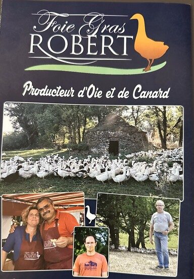 Produits régionaux - Foie Gras Robert - Table d'hôtes - Chambres d'hôte de Charme - Cahors - Lot