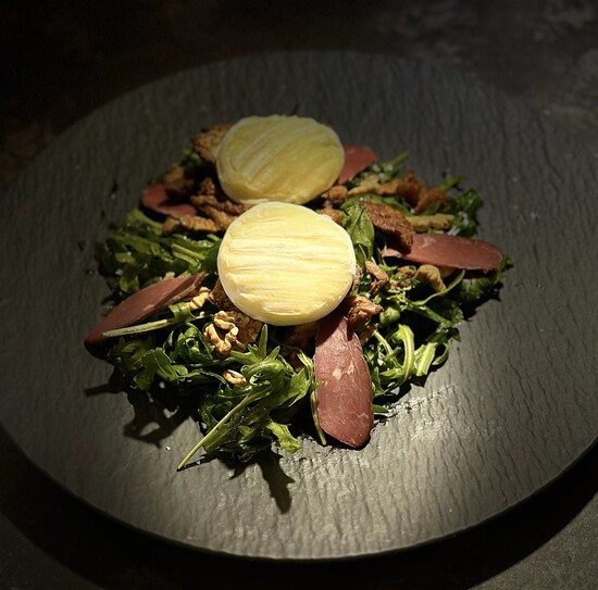 Salade Img E1329 550x550 1 Table d'hôtesTable d'hôtes - Chambre d'hote de charme - Saint Cirq Lapopie - Lot