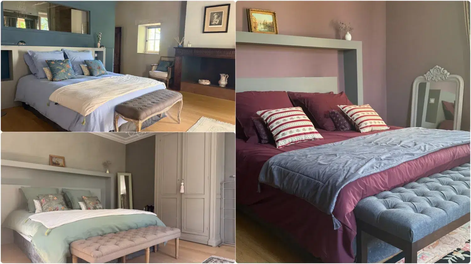 Elegant rooms in a 18th-century mansion