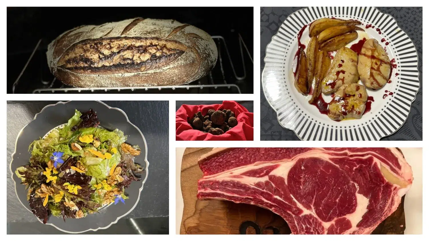 Les délices de notre région, servis à la table d'hôtes